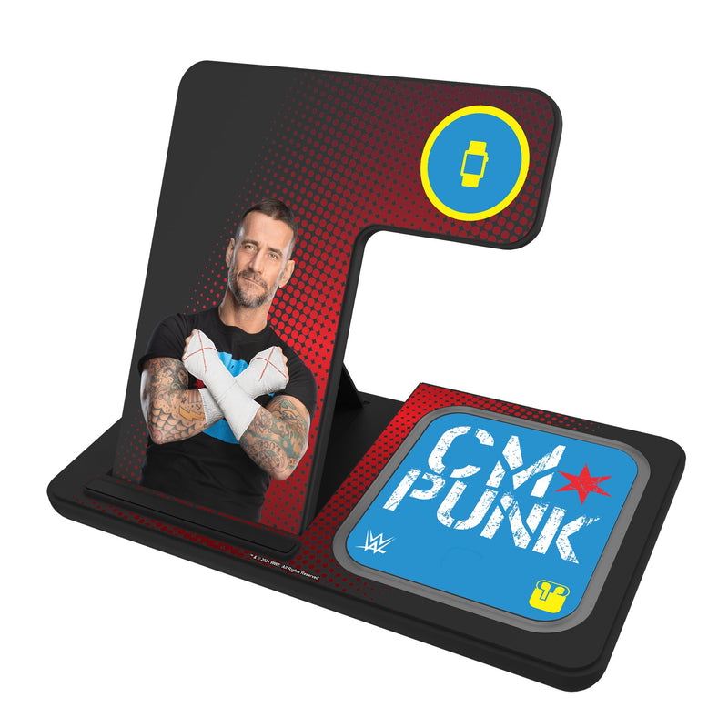 CM Punk Superstar 3 in 1 Charging Station