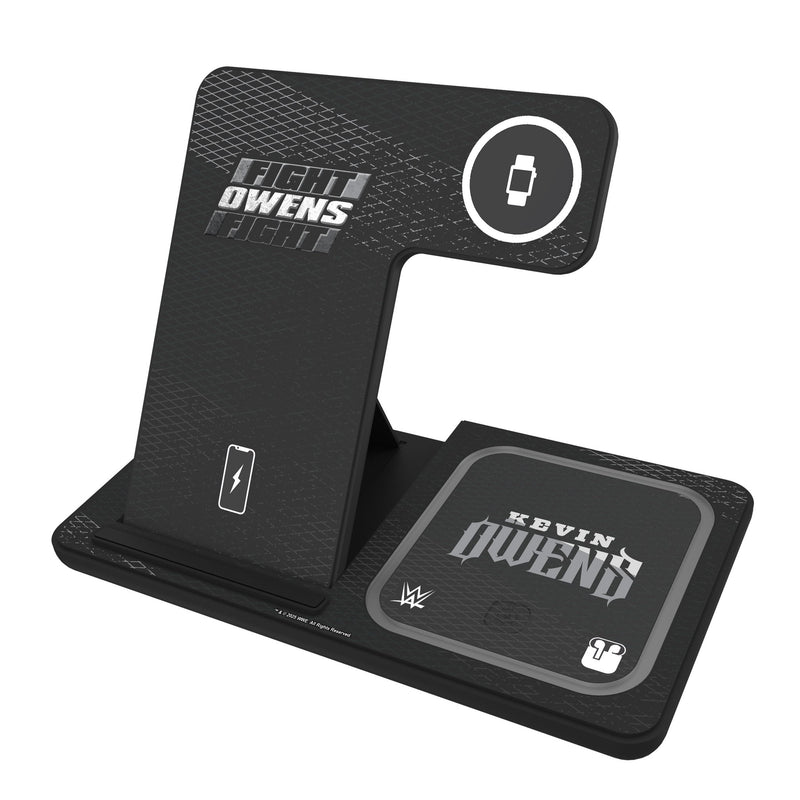 Kevin Owens Steel 3 in 1 Charging Station