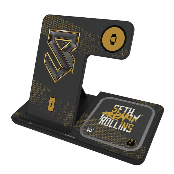 Seth Freakin Rollins Steel 3 in 1 Charging Station