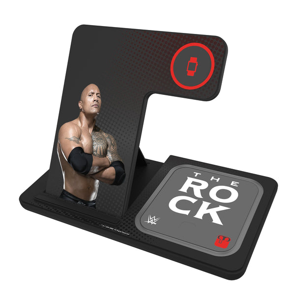 The Rock Superstar 3 in 1 Charging Station