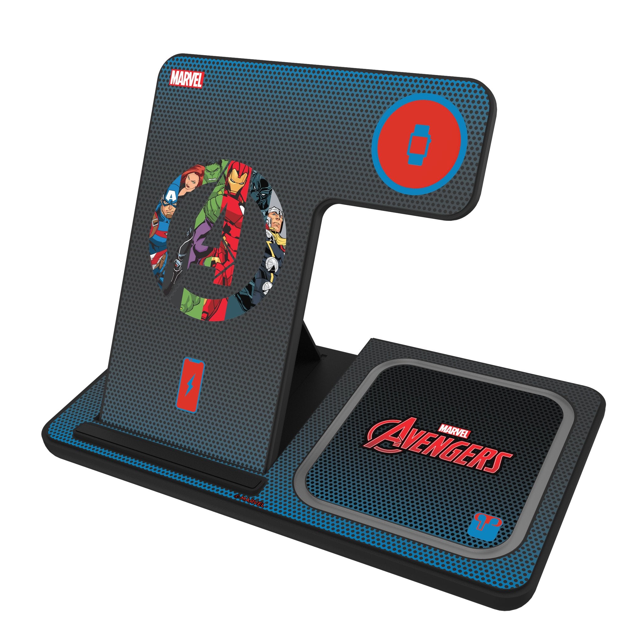 Marvel Avengers Avengers Grid 3 in 1 Charging Station