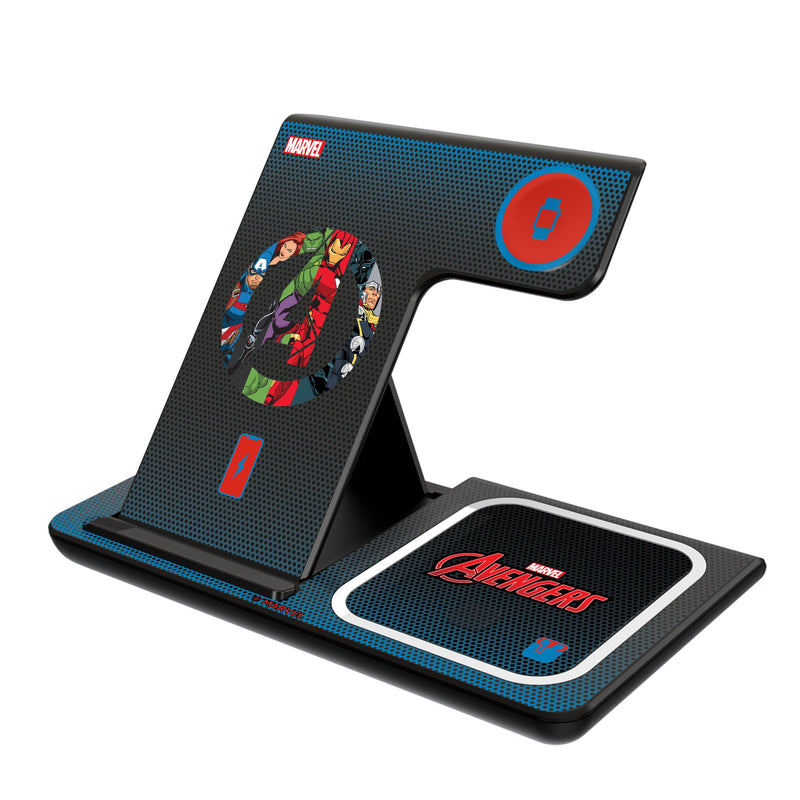 Marvel Avengers Avengers Grid 3 in 1 Charging Station