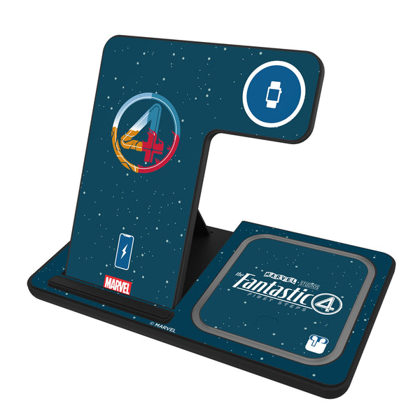 Marvel Fantastic Four Badge 3 in 1 Charging Station