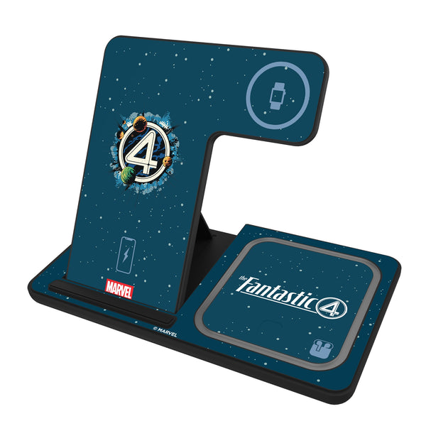 Marvel Fantastic Four Badge 3 in 1 Charging Station