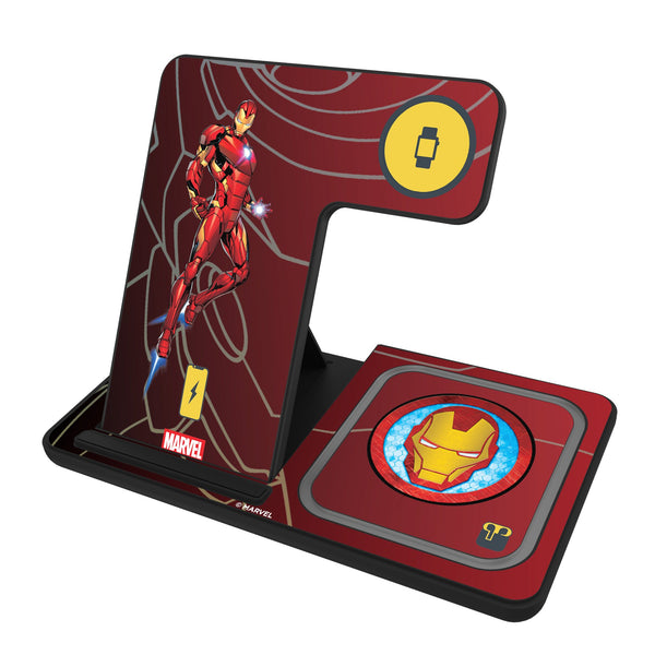 Marvel Avengers Iron Man MechLine 3 in 1 Charging Station