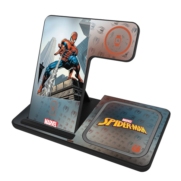 Marvel Spider-Man Cover Art 3 in 1 Charging Station