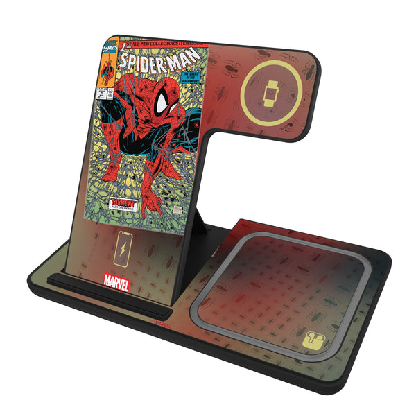 Marvel Spider-Man Classic Cover 3 in 1 Charging Station