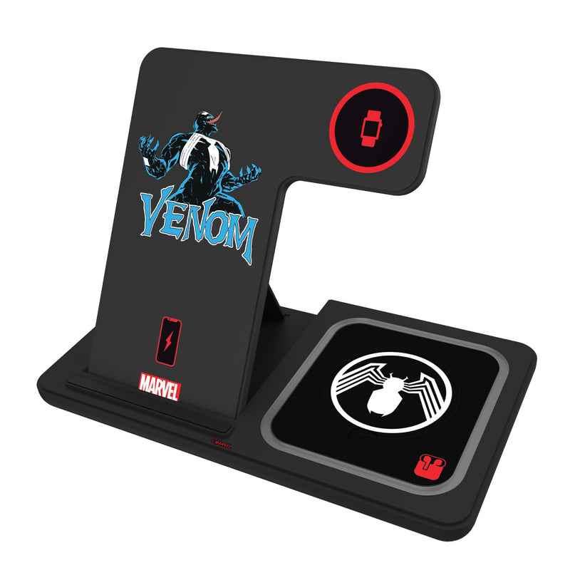 Marvel Venom Badge 3 in 1 Charging Station