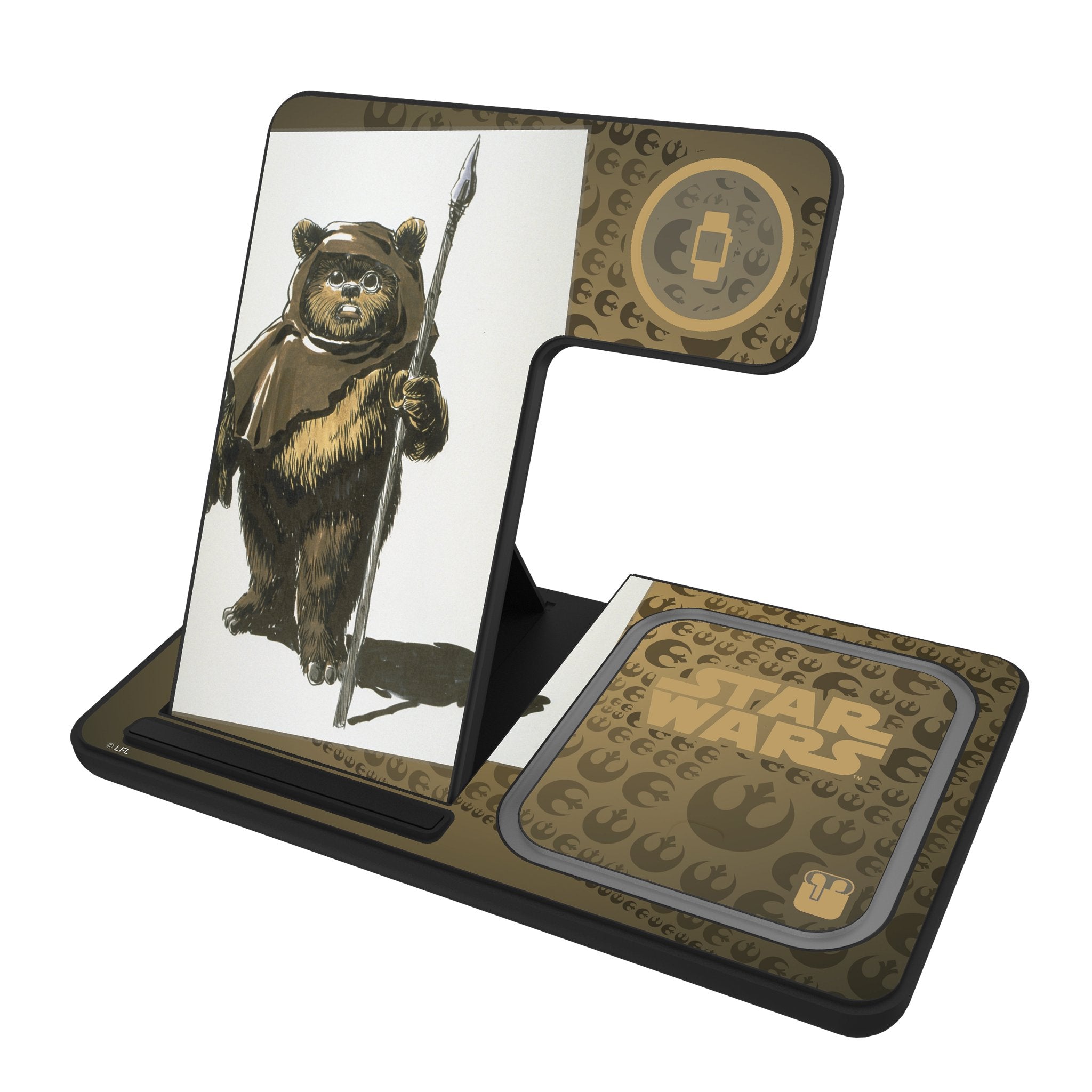 Star Wars Ewok Portrait 3 in 1 Charging Station