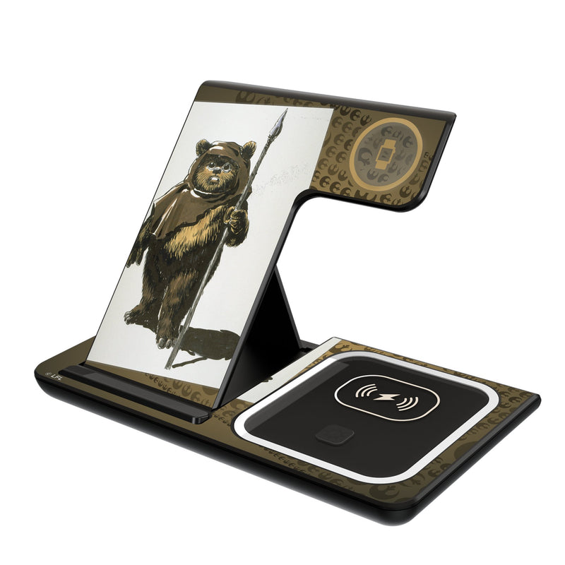 Star Wars Ewok Portrait 3 in 1 Charging Station