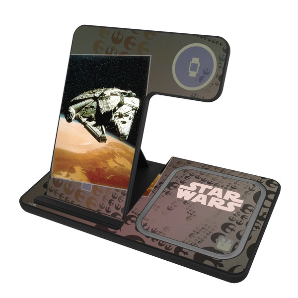Star Wars Millennium Falcon Portrait 3 in 1 Charging Station