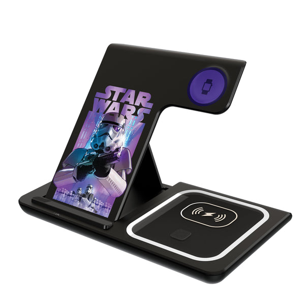 Star Wars Stormtrooper Portrait Collage 3 in 1 Charging Station