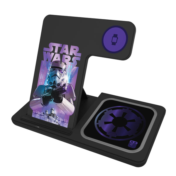 Star Wars Stormtrooper Portrait Collage 3 in 1 Charging Station