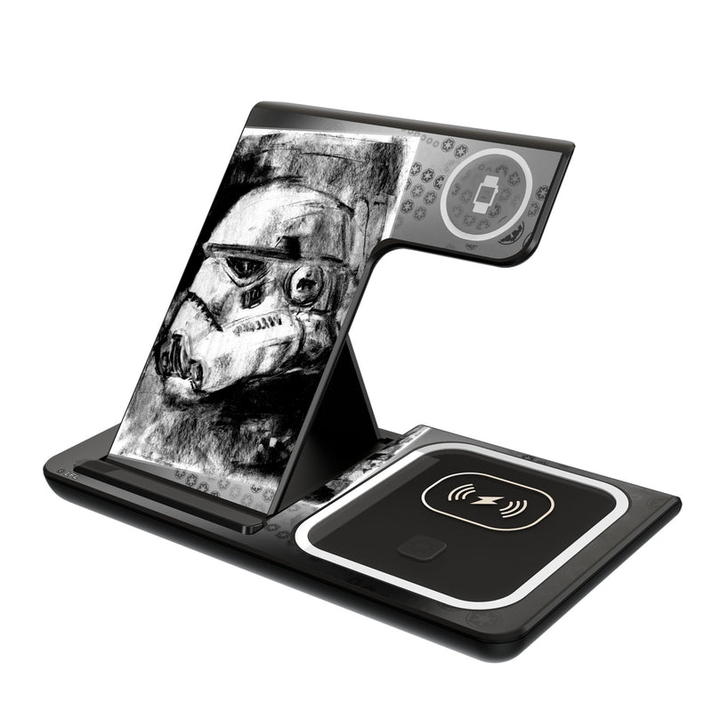 Star Wars Stormtrooper Portrait 3 in 1 Charging Station