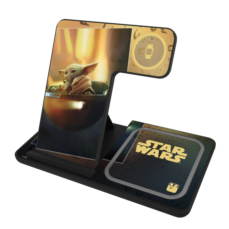 Star Wars: The Mandalorian Grogu Portrait 3 in 1 Charging Station