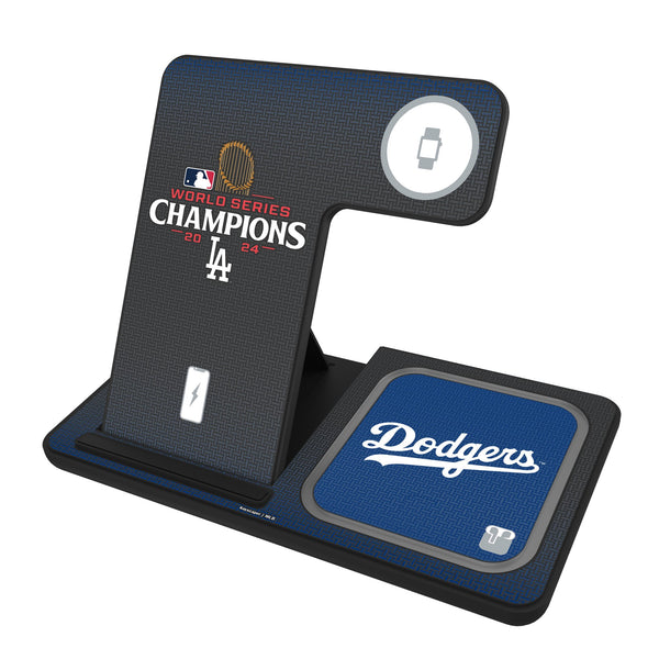 LA Dodgers 2024 MLB World Series 3 in 1 Charging Station