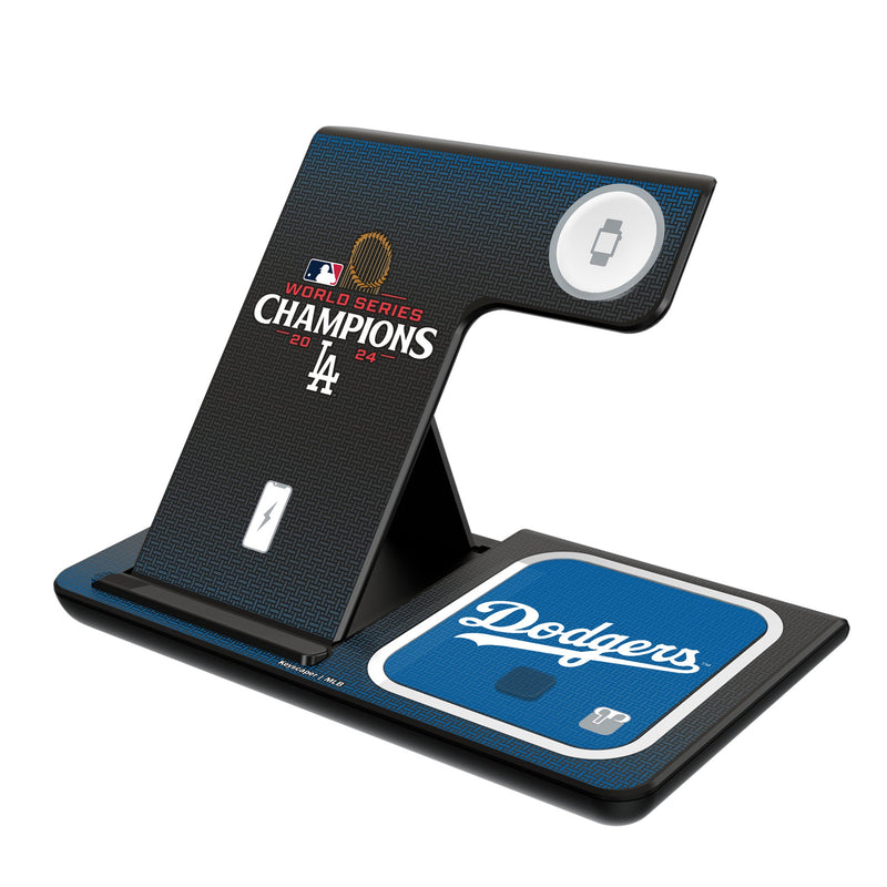 LA Dodgers 2024 MLB World Series 3 in 1 Charging Station