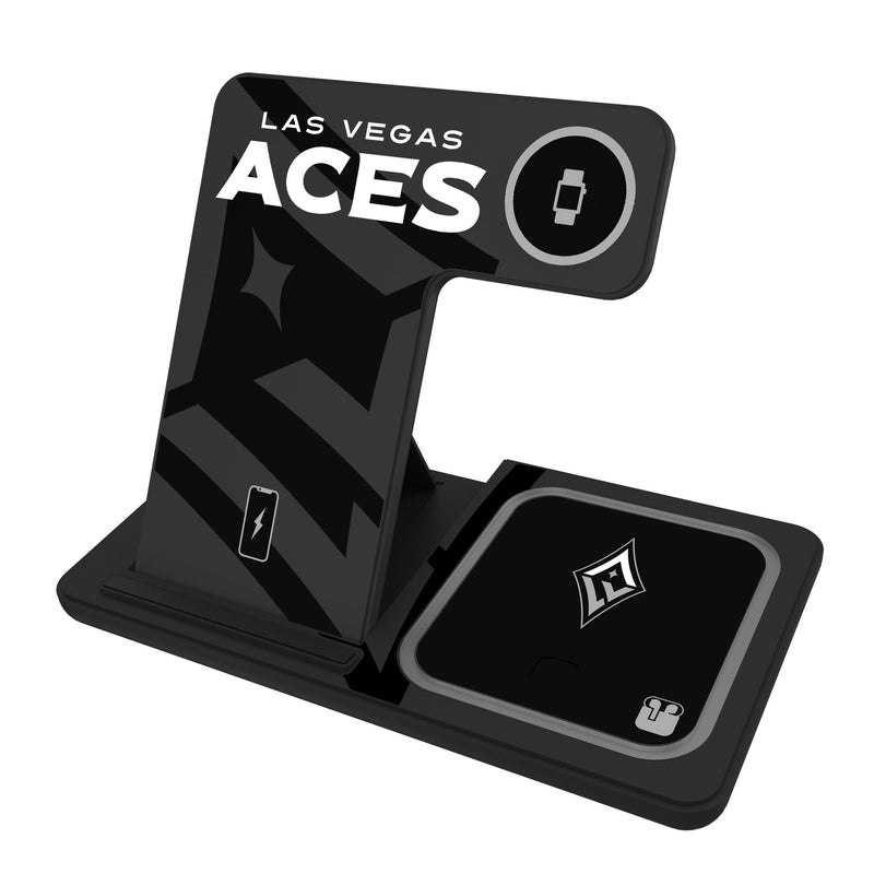Las Vegas Aces Monocolor Tilt 3 in 1 Charging Station