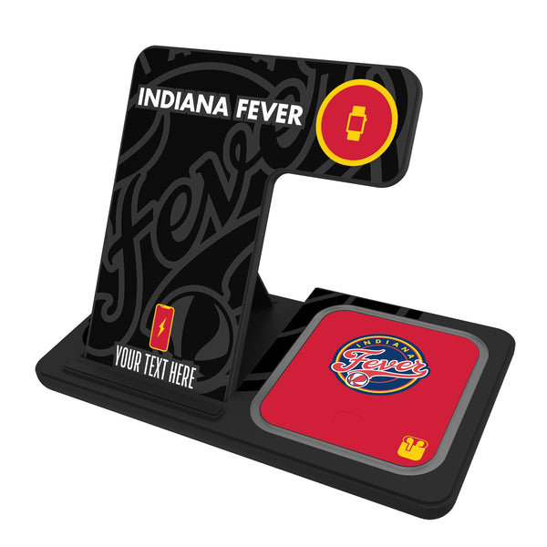 Indiana Fever Personalized Tilt 3 in 1 Charging Station