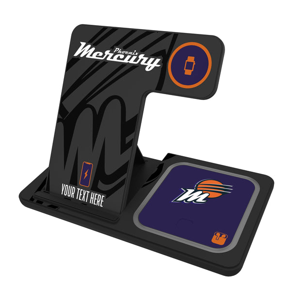 Phoenix Mercury Personalized Tilt 3 in 1 Charging Station