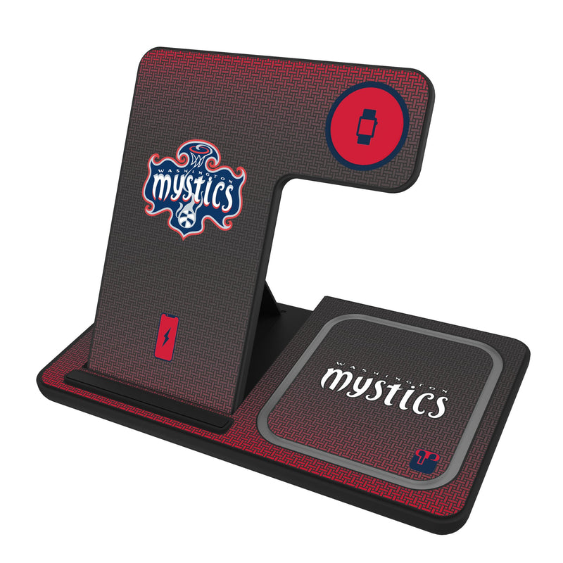 Washington Mystics Linen 3 in 1 Charging Station