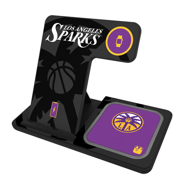 Los Angeles Sparks Monocolor Tilt 3 in 1 Charging Station