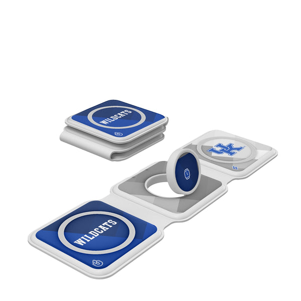 University of Kentucky Wildcats Color Block Foldable 3 in 1 Charger