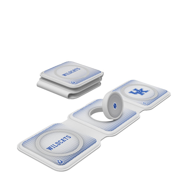 University of Kentucky Wildcats Linen Foldable 3 in 1 Charger