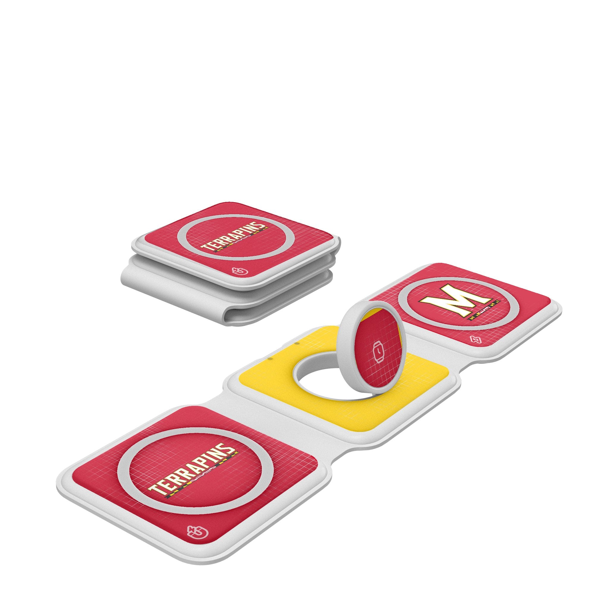 University of Maryland Terrapins Hatch Foldable 3 in 1 Charger