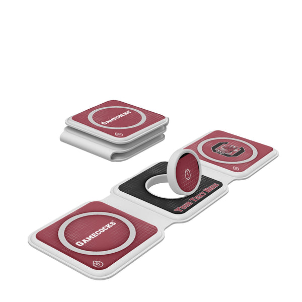 University of South Carolina Gamecocks Personalized Hatch Foldable 3 in 1 Charger