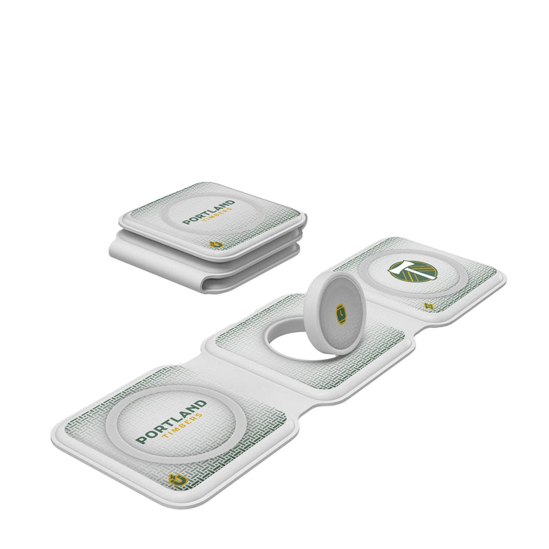 Portland Timbers   Linen Foldable 3 in 1 Charger