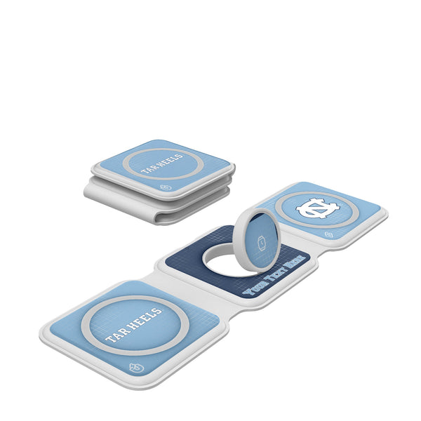 University of North Carolina Tar Heels Personalized Hatch Foldable 3 in 1 Charger