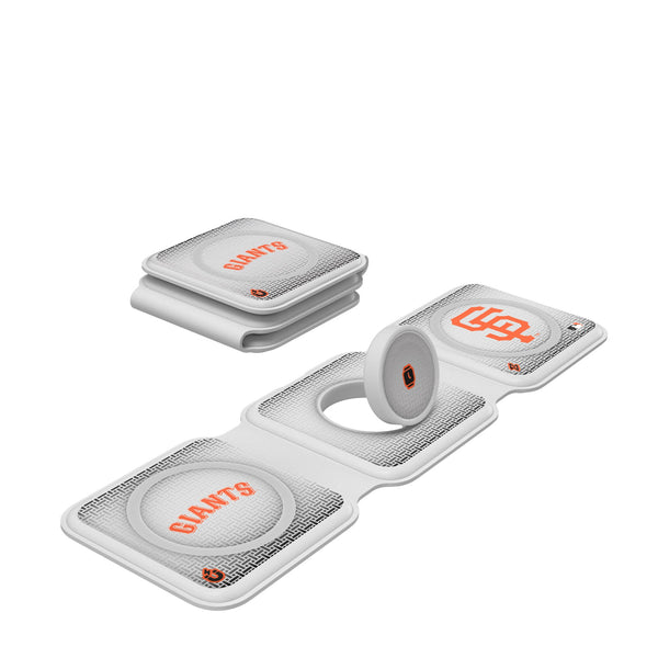 San Francisco Giants Linen Foldable 3 in 1 Charger