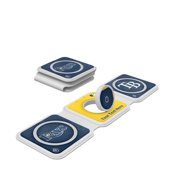 Tampa Bay Rays Personalized Hatch Foldable 3 in 1 Charger