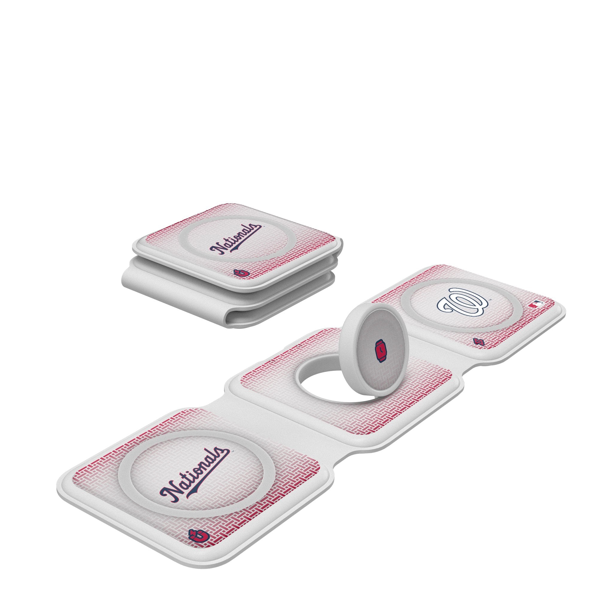 Washington Nationals Linen Foldable 3 in 1 Charger