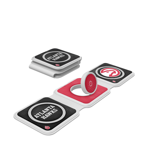Atlanta Hawks Personalized Hatch Foldable 3 in 1 Charger