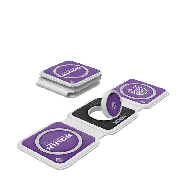 Sacramento Kings Personalized Hatch Foldable 3 in 1 Charger