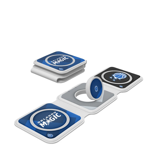 Orlando Magic Color Block Foldable 3 in 1 Charger