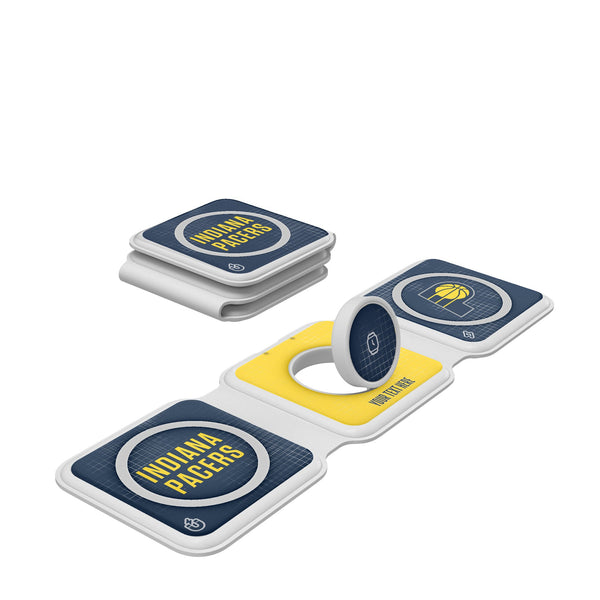 Indiana Pacers Personalized Hatch Foldable 3 in 1 Charger