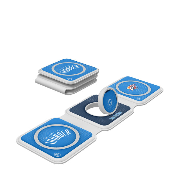Oklahoma City Thunder Personalized Hatch Foldable 3 in 1 Charger