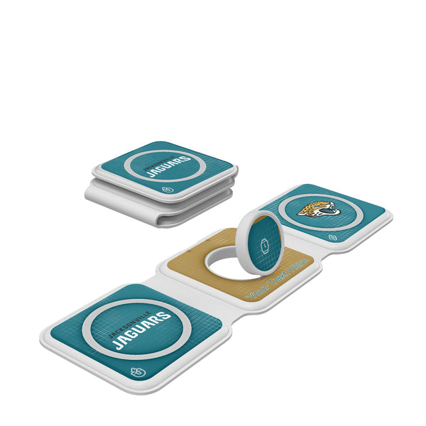 Jacksonville Jaguars Personalized Hatch Foldable 3 in 1 Charger
