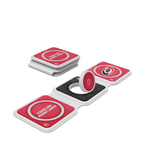 Carolina Hurricanes Hatch Foldable 3 in 1 Charger