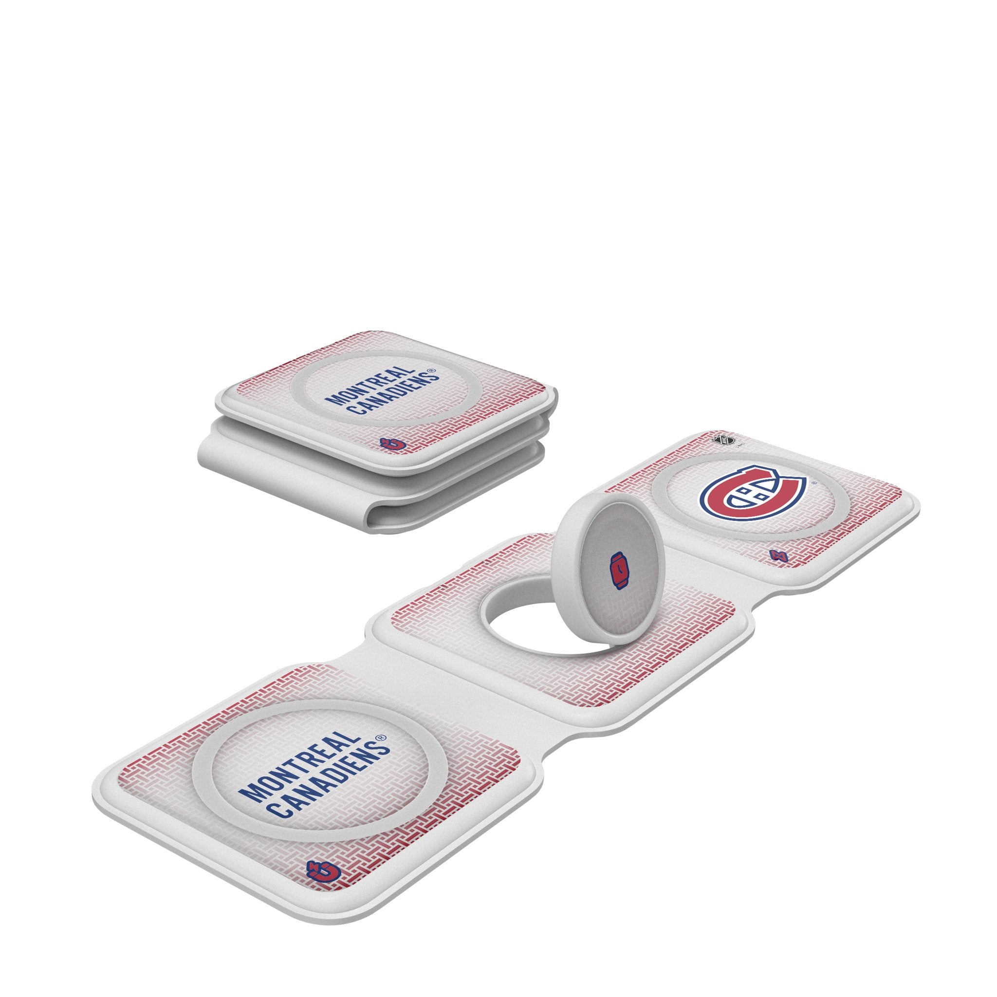 Montreal Canadiens Linen Foldable 3 in 1 Charger