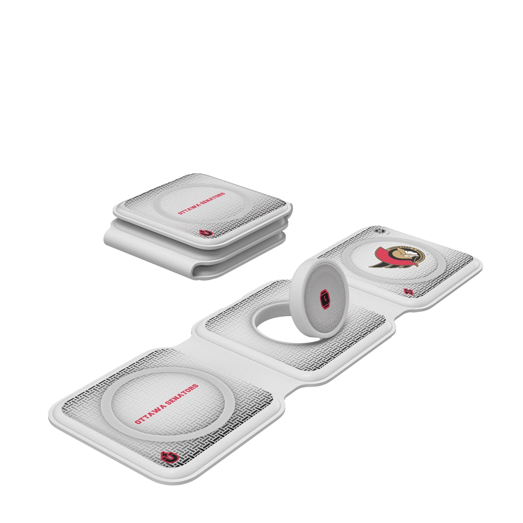 Ottawa Senators Linen Foldable 3 in 1 Charger