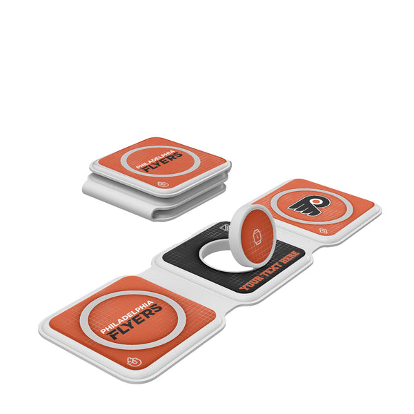 Philadelphia Flyers Personalized Hatch Foldable 3 in 1 Charger