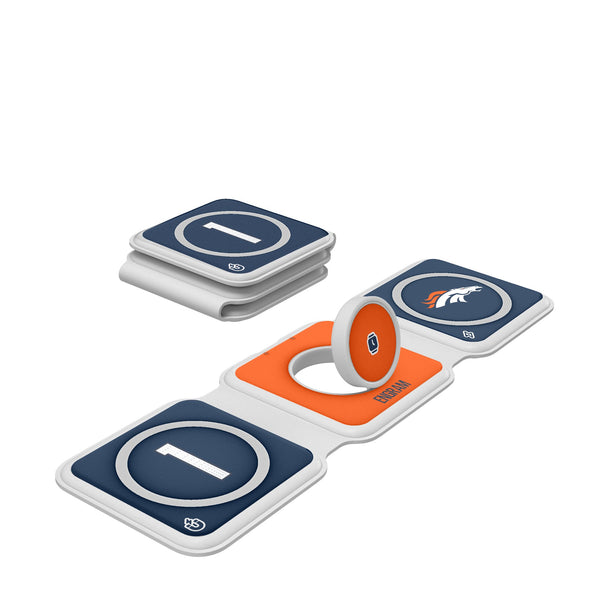 Evan Engram Denver Broncos 1 Game Tactic Foldable 3 in 1 Charger