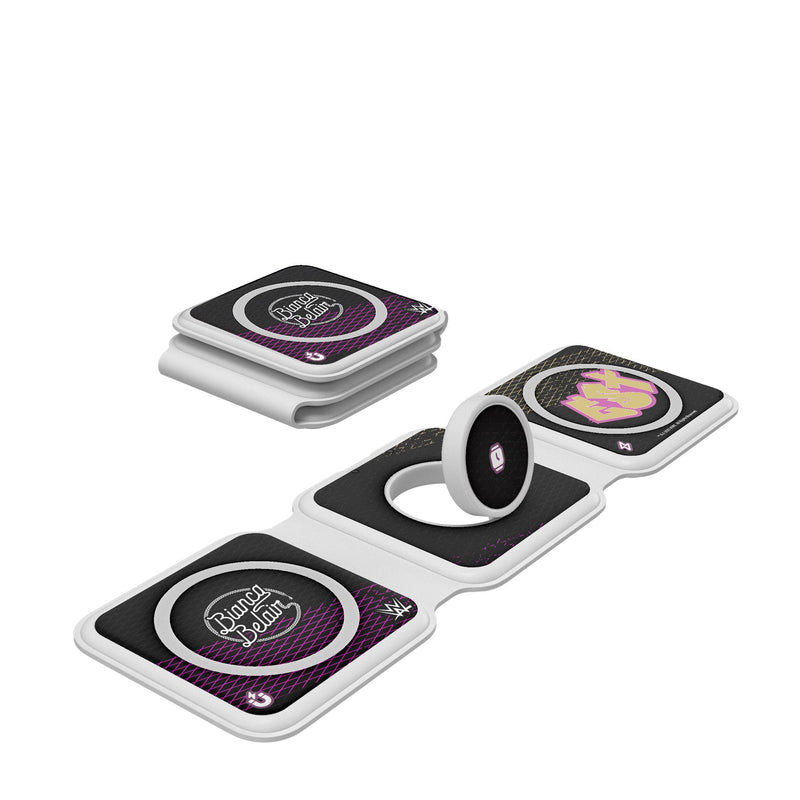 Bianca Belair Steel Foldable 3 in 1 Charger