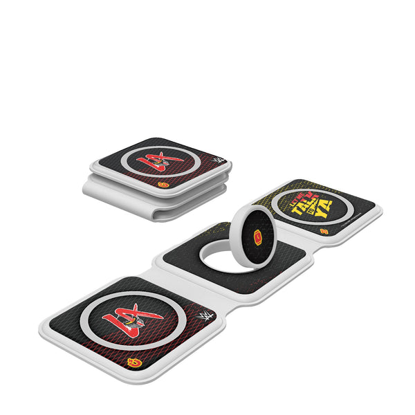 LA Knight Steel Foldable 3 in 1 Charger