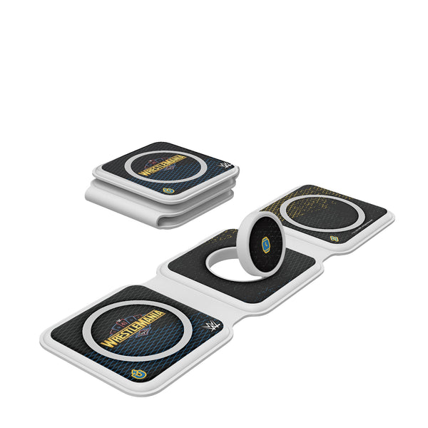WrestleMania 41 Steel Foldable 3 in 1 Charger