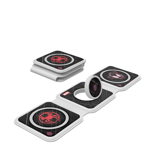 Marvel Miles Morales Badge Foldable 3 in 1 Charger